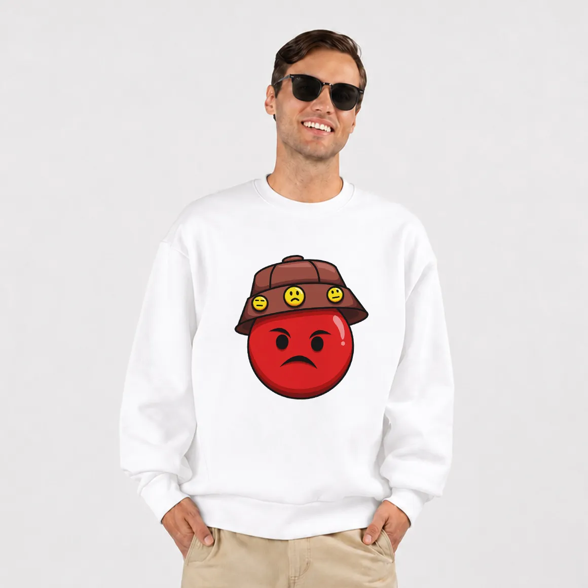 دورس اسمایلی طرح عصبانی