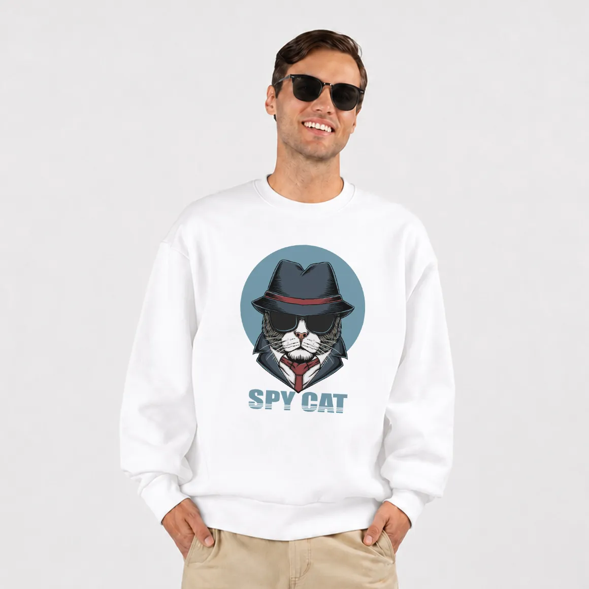 دورس گربه طرح کلاه فدورا Spy Cat