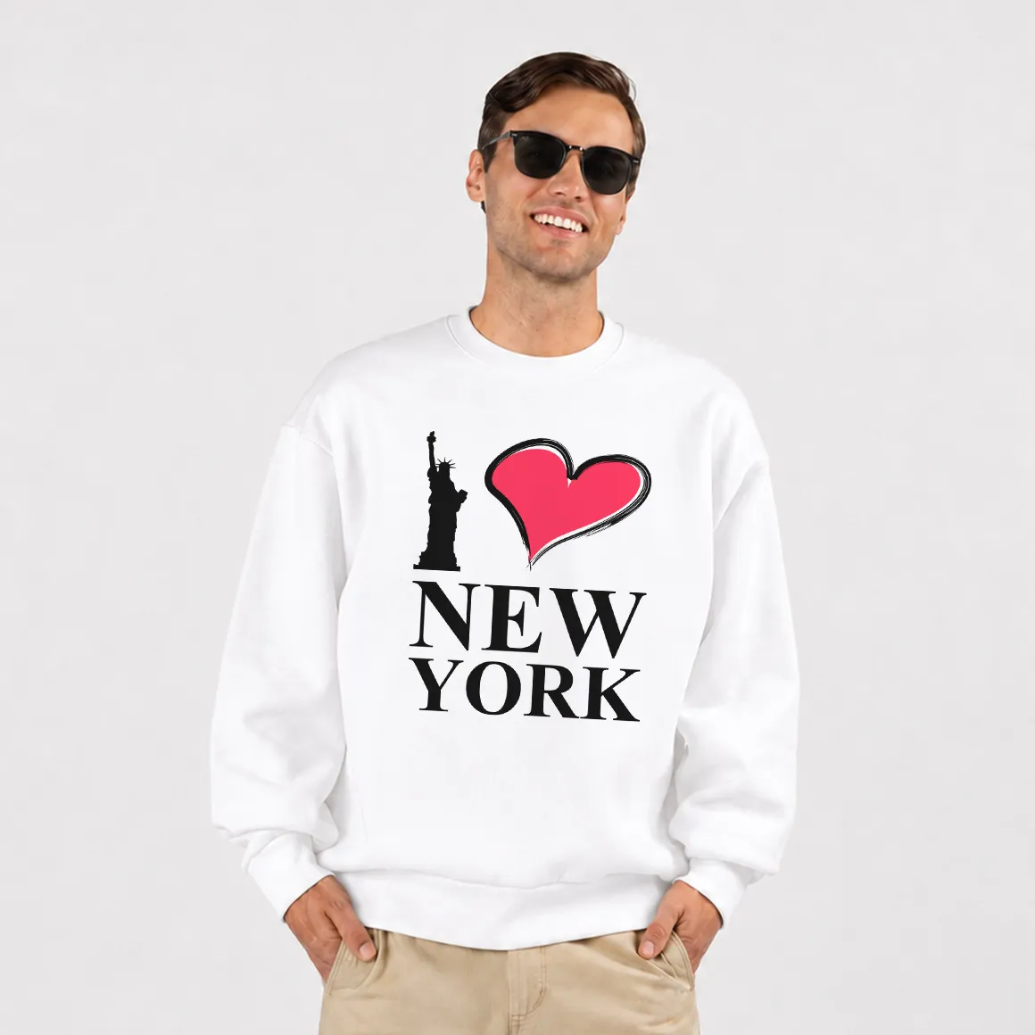 دورس طرح مجسمه آزادی I Love New York