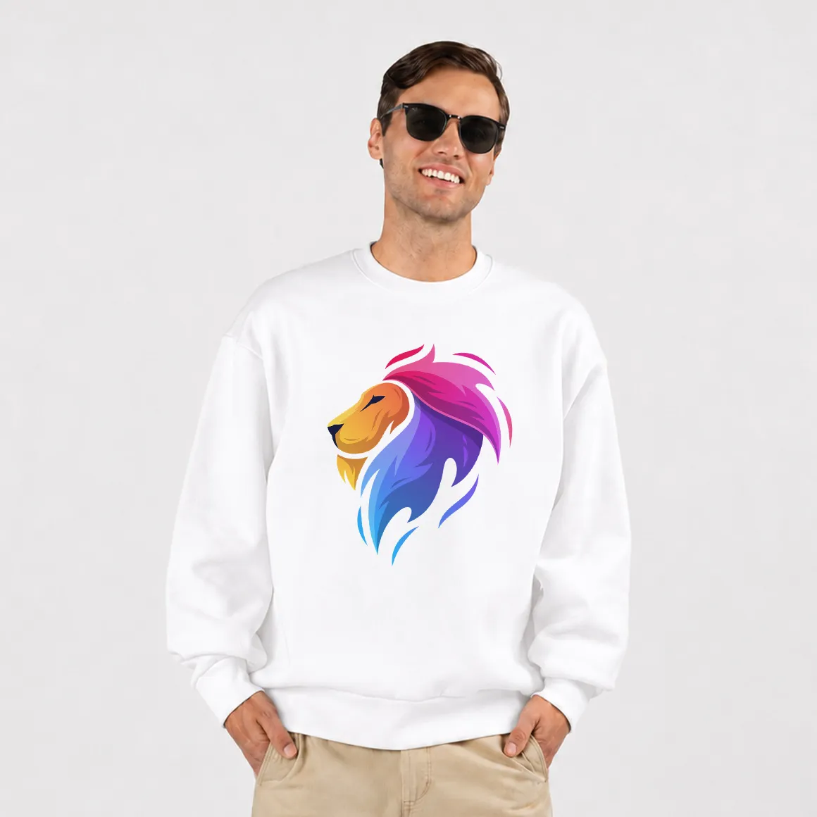 دورس شیر طرح رنگین‌کمانی