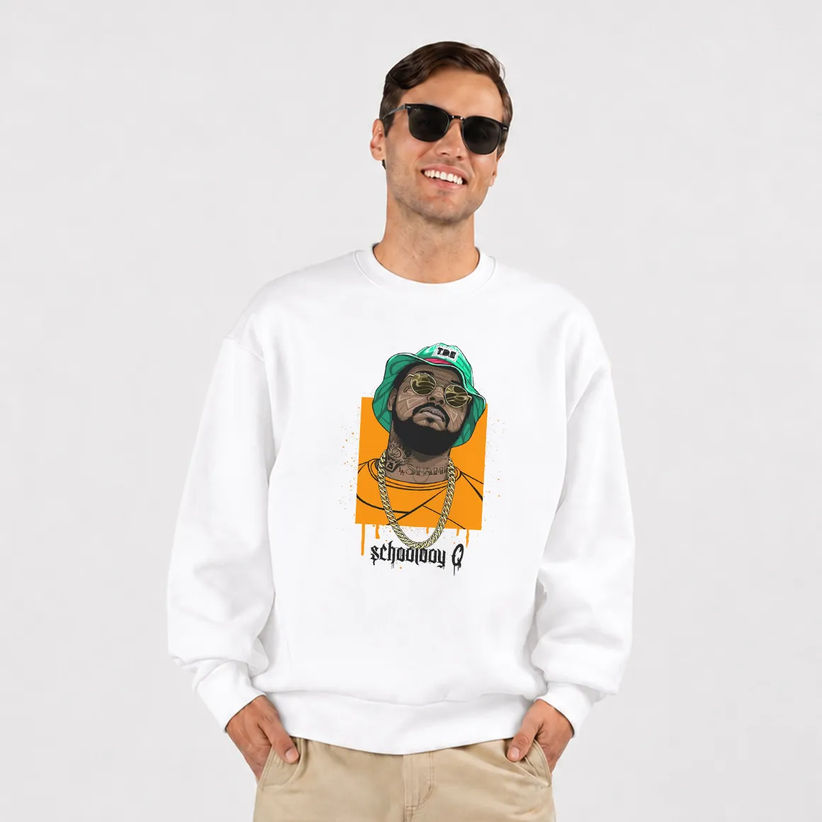 دورس اسکول‌بوی کیو طرح پرتره هیپ‌هاپ (ScHoolboy Q)