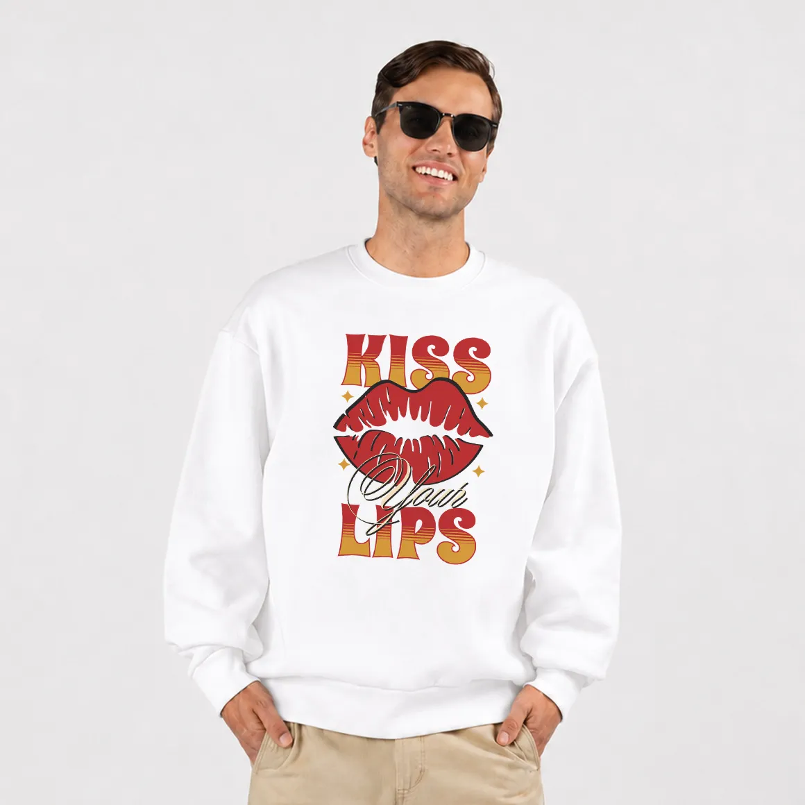 دورس بوسه عاشقانه طرح Kiss Your Lips