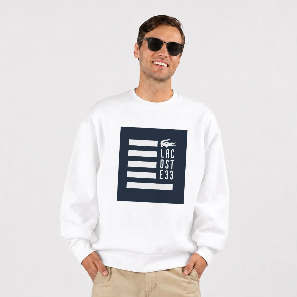 دورس لاکوست طرح لوگوی گرافیکی E33 (Lacoste)