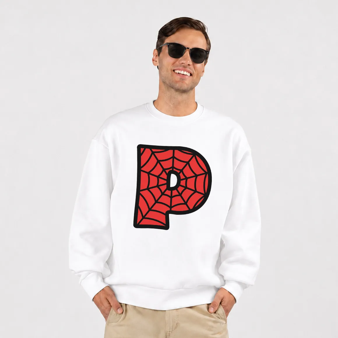 دورس مرد عنکبوتی طرح حرف P (Spider-Man Letter P)