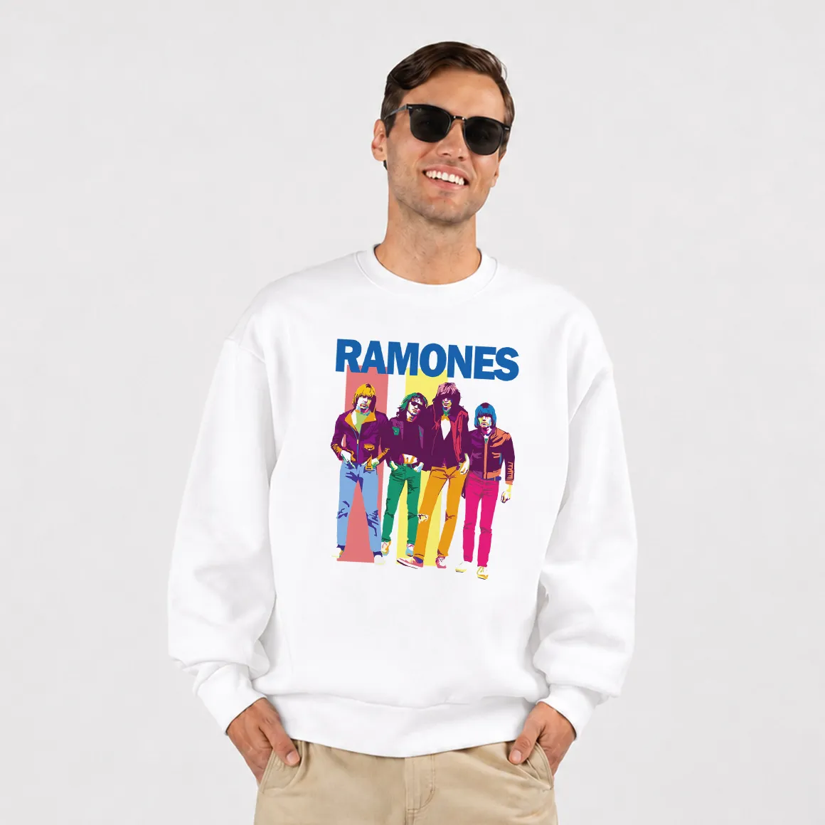 دورس گروه رامونز طرح پرتره (Ramones)