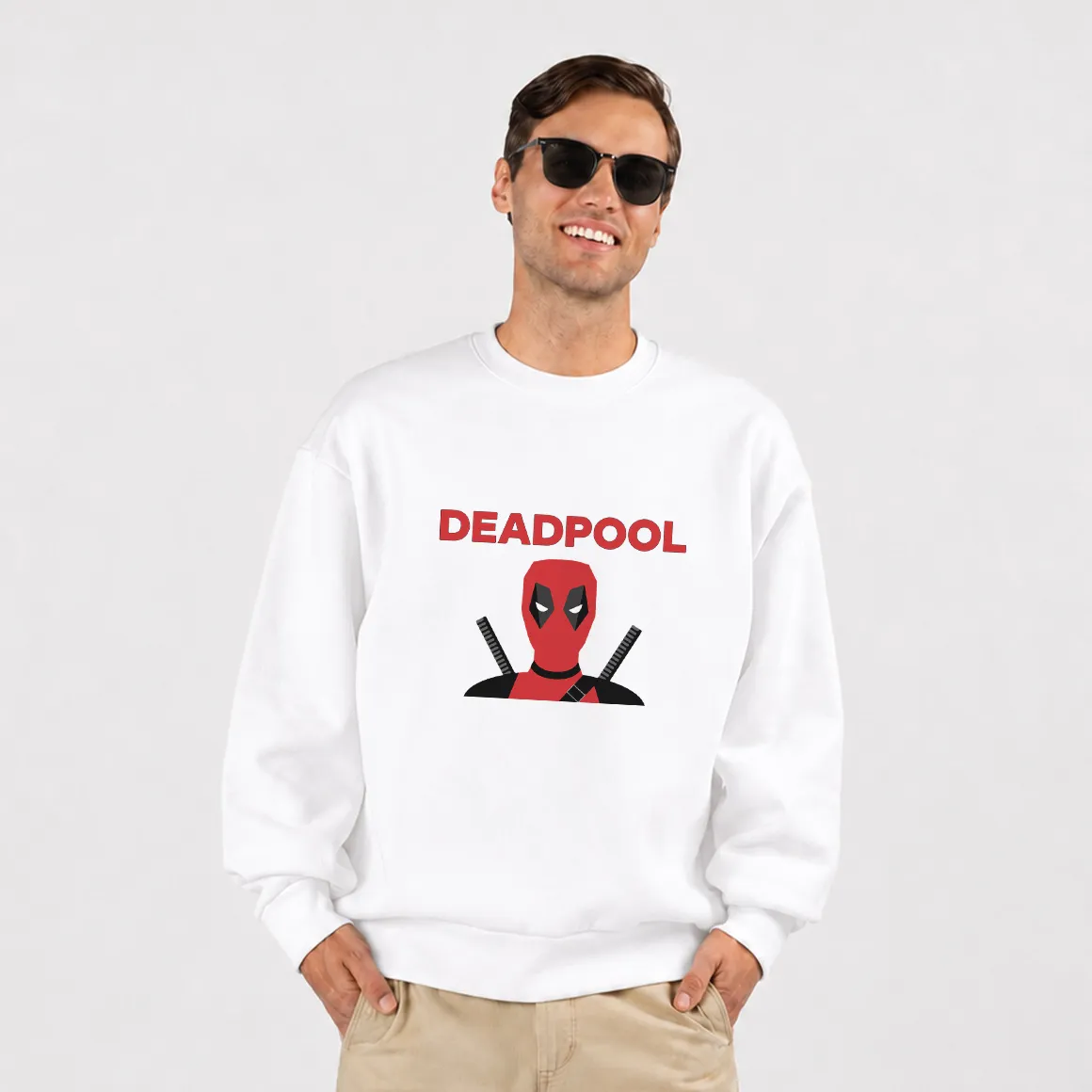 دورس ددپول طرح نیم‌تنه با لوگو (Deadpool)