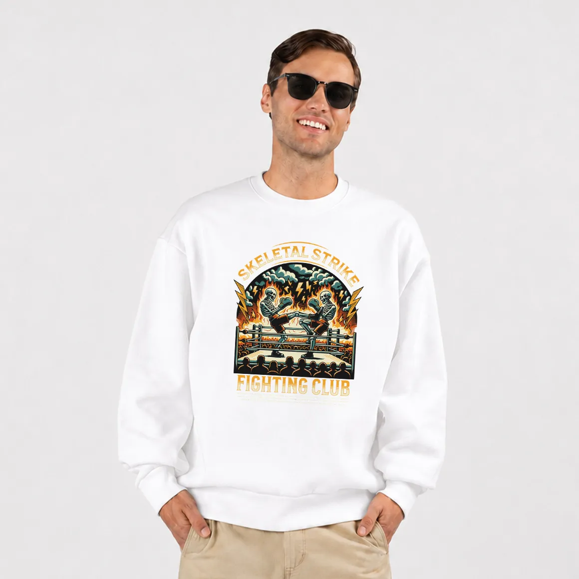 دورس اسکلت مبارز طرح باشگاه مبارزه (Skeletal Strike)