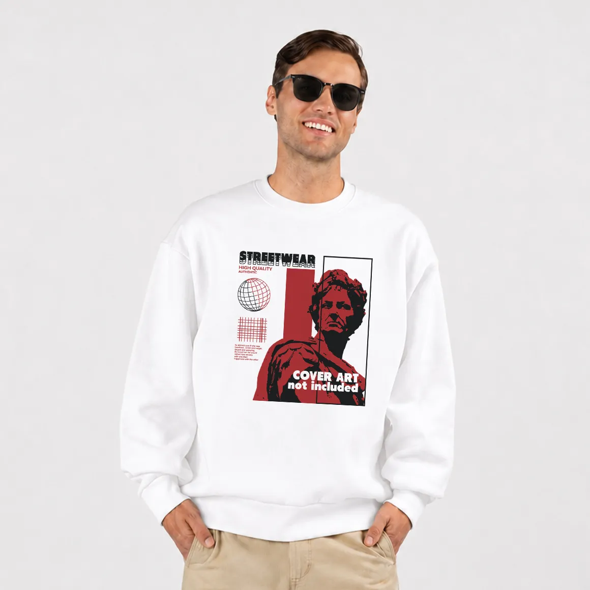 دورس طرح استریت‌ویر مجسمه (Streetwear)