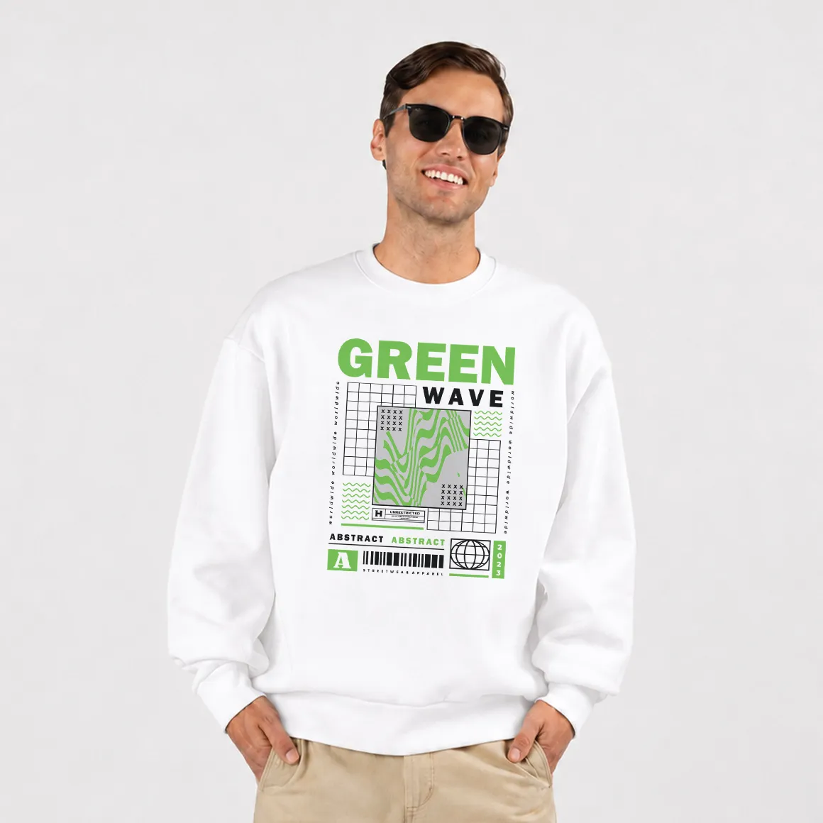 دورس طرح انتزاعی Green Wave