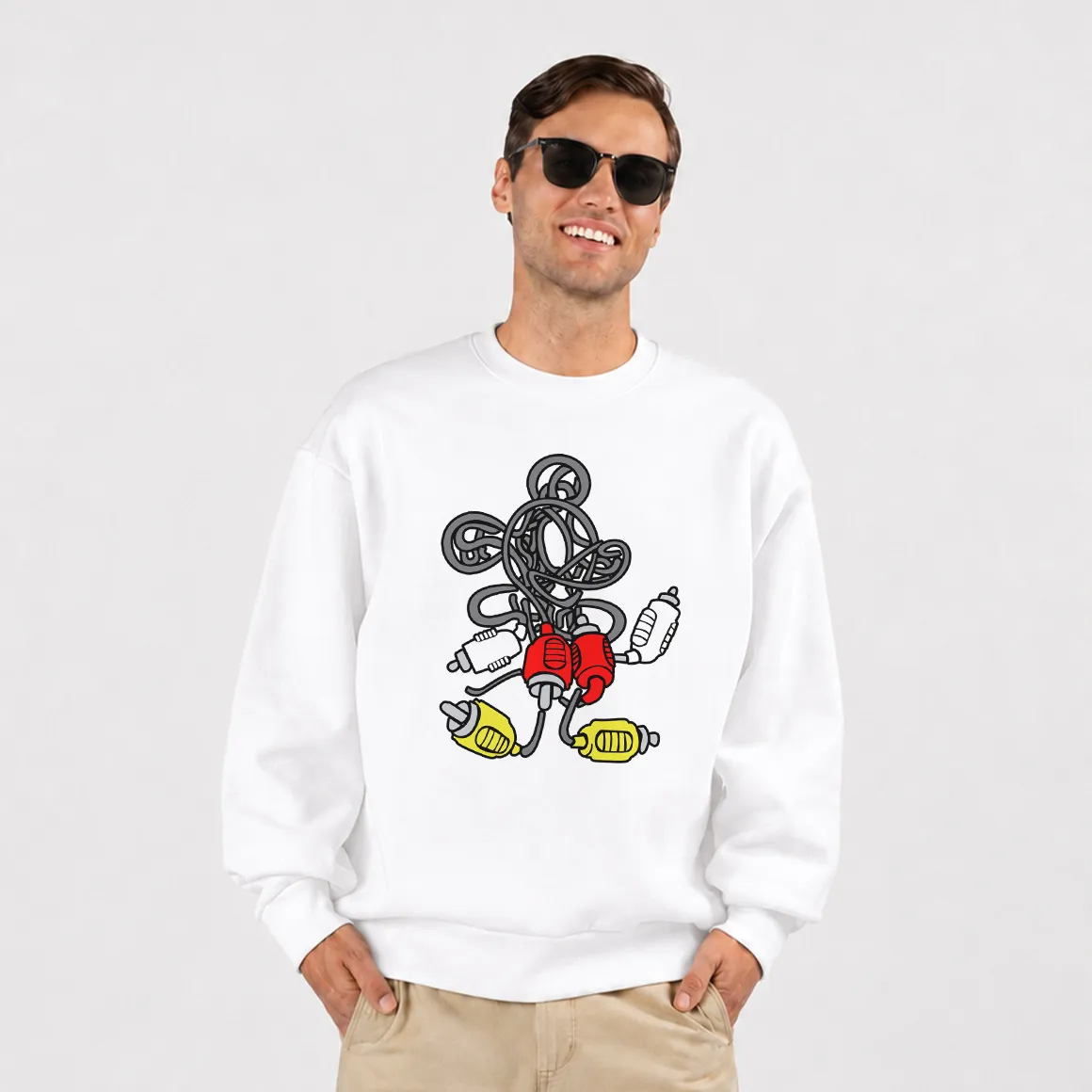 دورس طرح میکی ماوس کابل‌پیچ