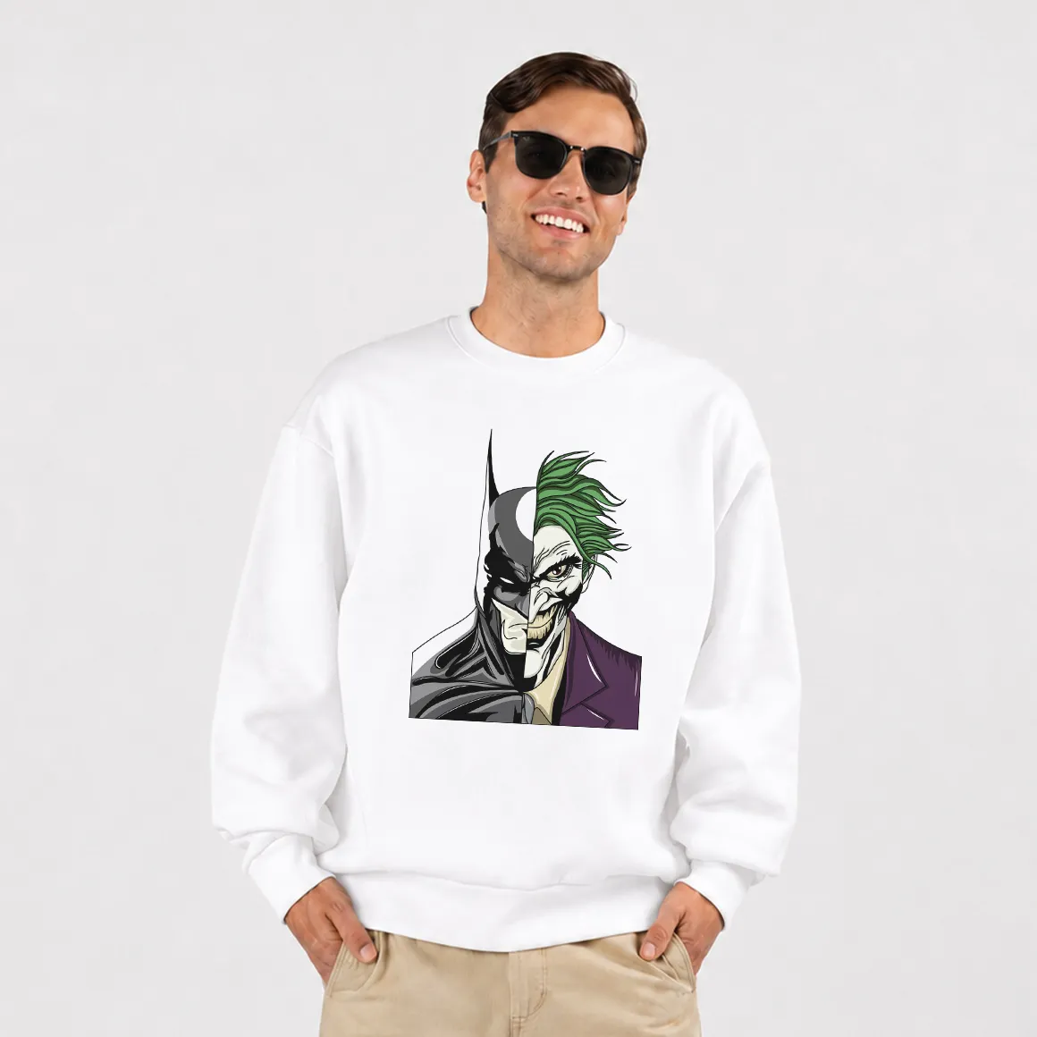 دورس بتمن طرح چهره دوگانه جوکر (Batman Joker)