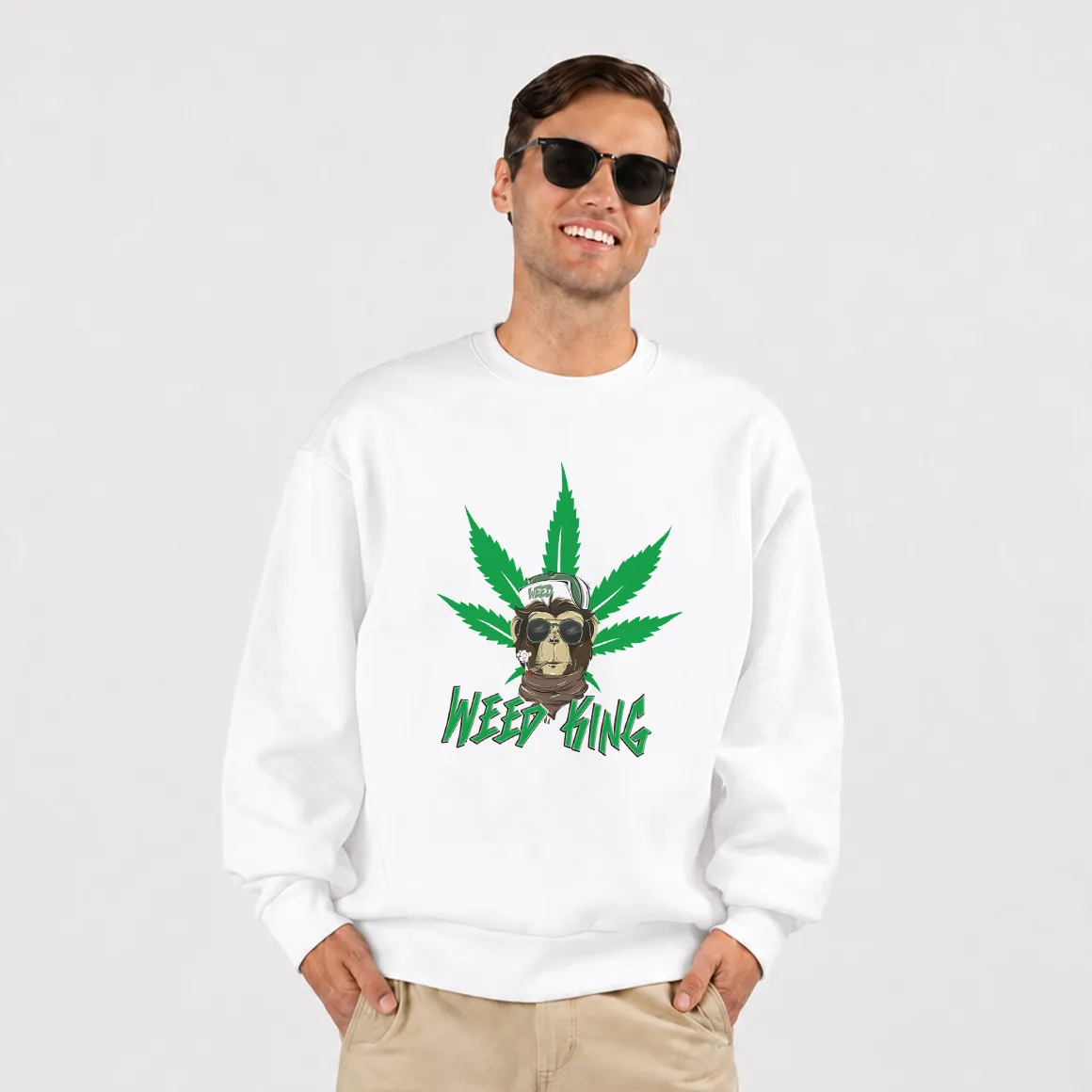 دورس جمجمه پادشاه ماری‌جوانا طرح Weed King