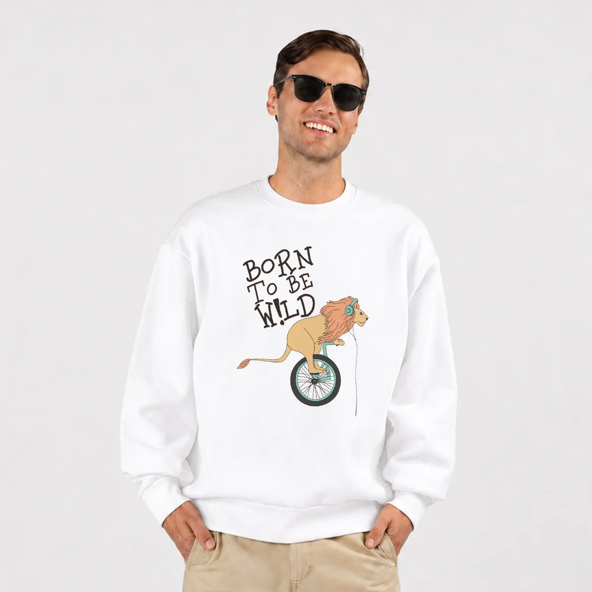 دورس شیر تک‌چرخ‌سوار طرح Born to Be Wild