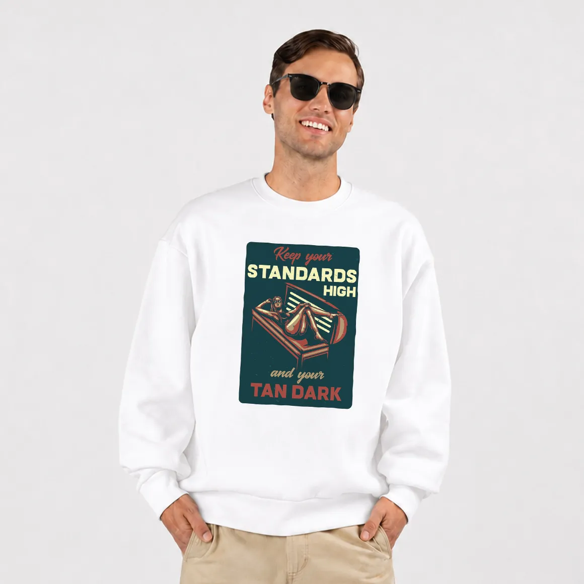 دورس تابستانی طرح Keep Your Standards High and Your Tan Dark