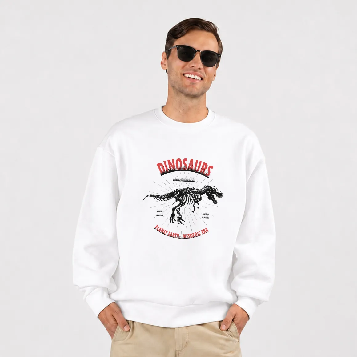 دورس دایناسور طرح اسکلت فسیلی