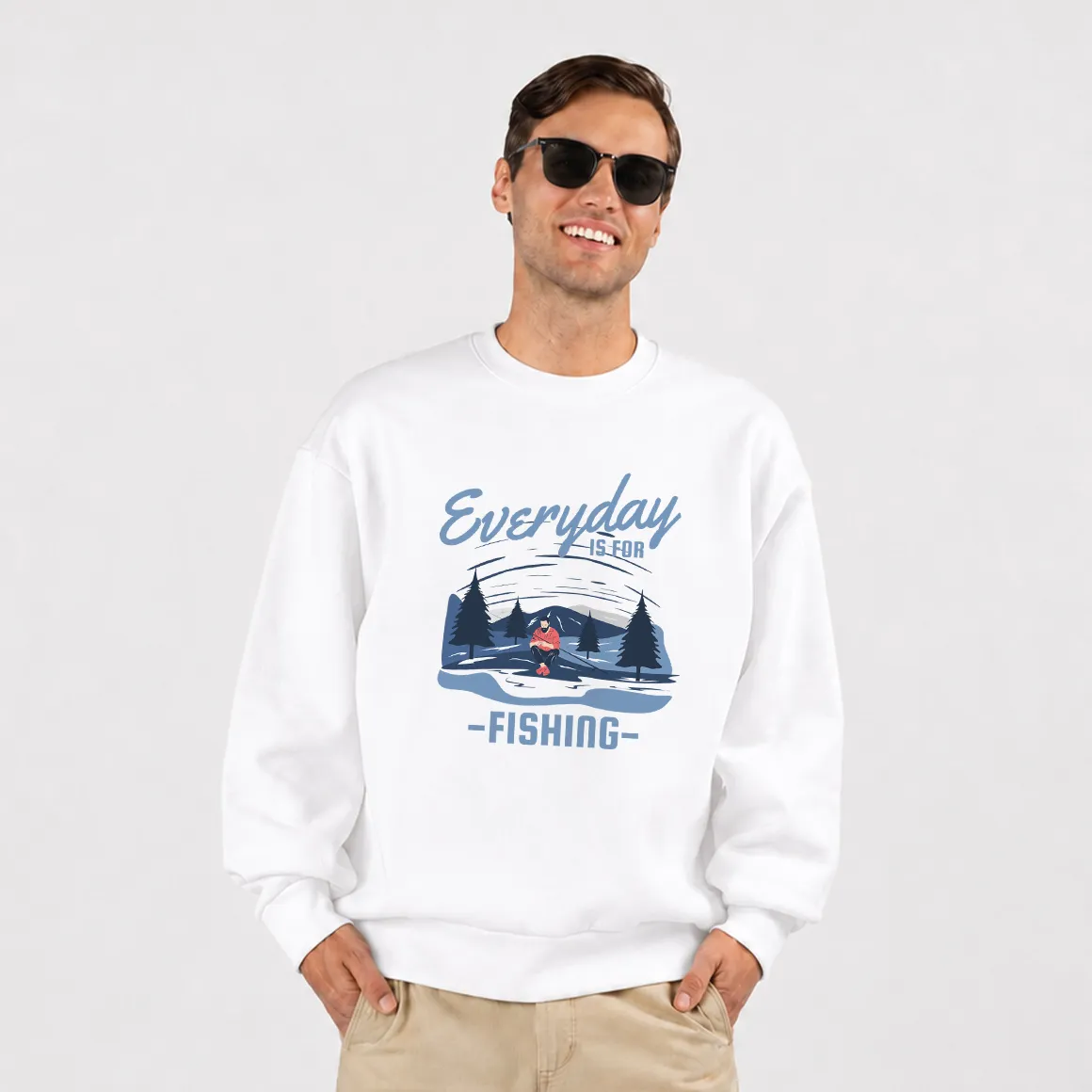 دورس ماهیگیری طرح Everyday Is for Fishing