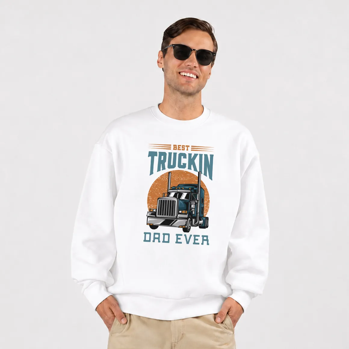 دورس کامیون طرح Best Truckin Dad Ever