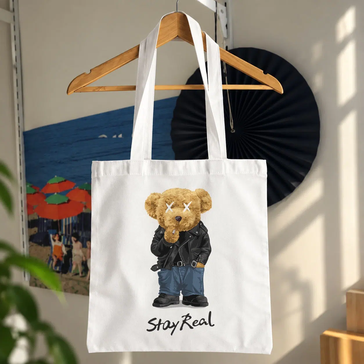 توت بگ خرس تدی طرح Stay Real