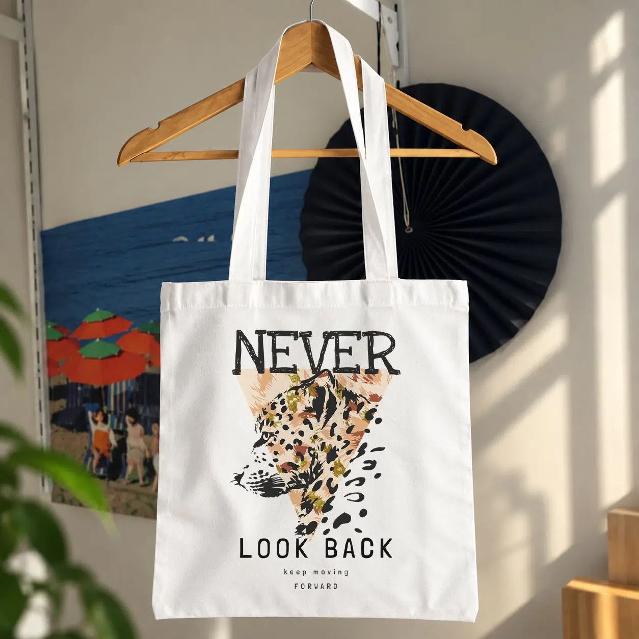 توت بگ پلنگ طرح Never Look Back