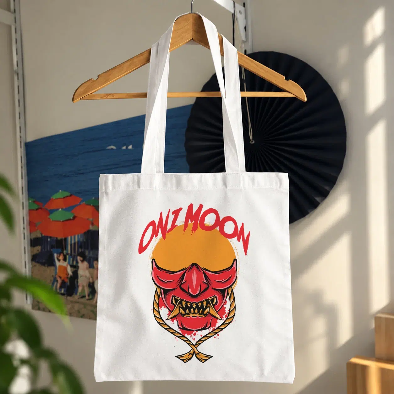 توت بگ نقاب اونی طرح Oni Moon