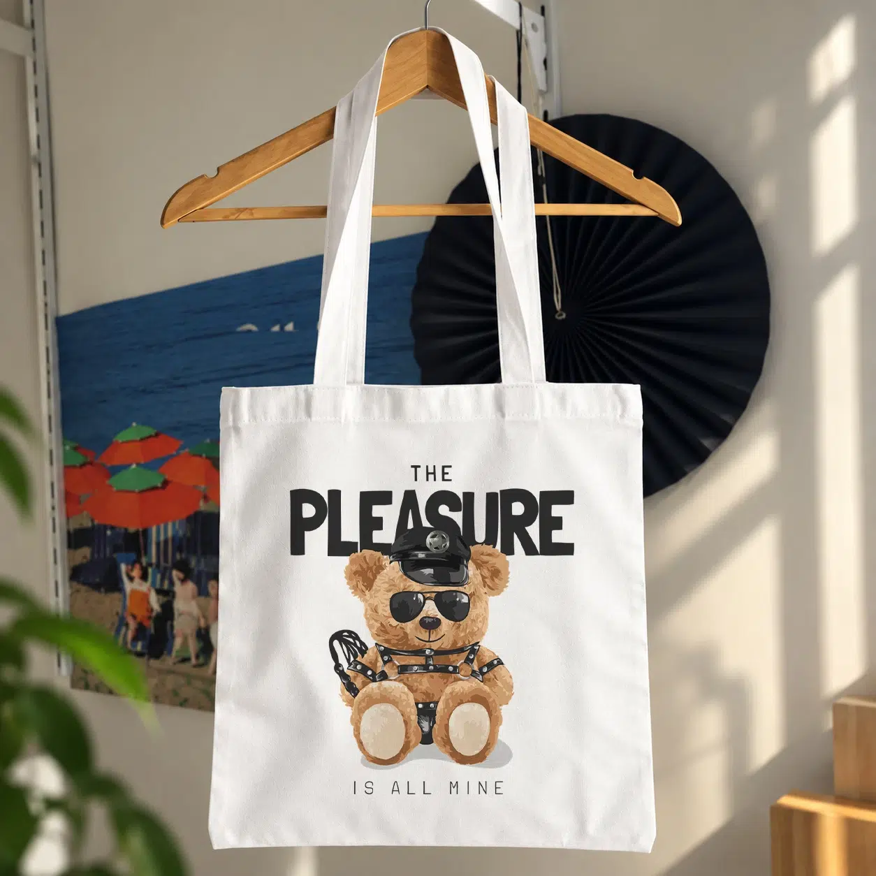توت بگ خرس تدی طرح The Pleasure Is All Mine