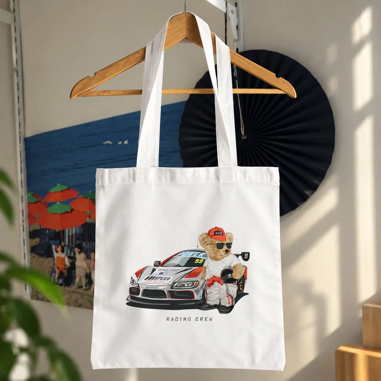 توت بگ خرس طرح تیم مسابقه (Racing Crew)