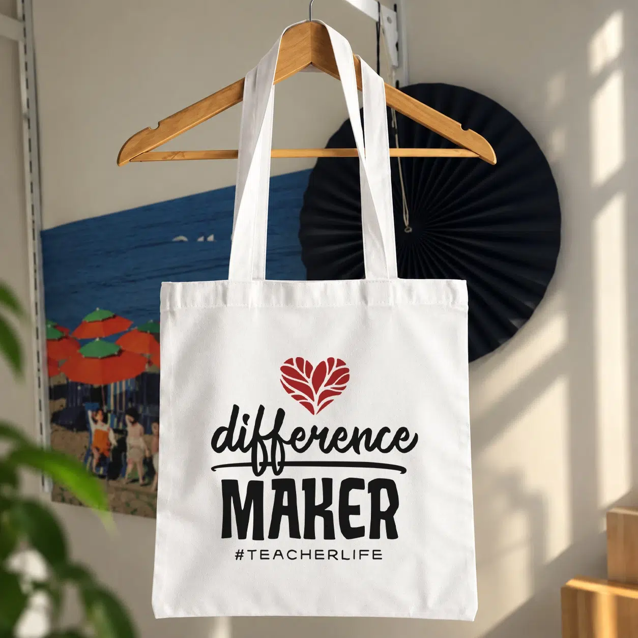 توت بگ تایپوگرافی Difference Maker Teacherlife