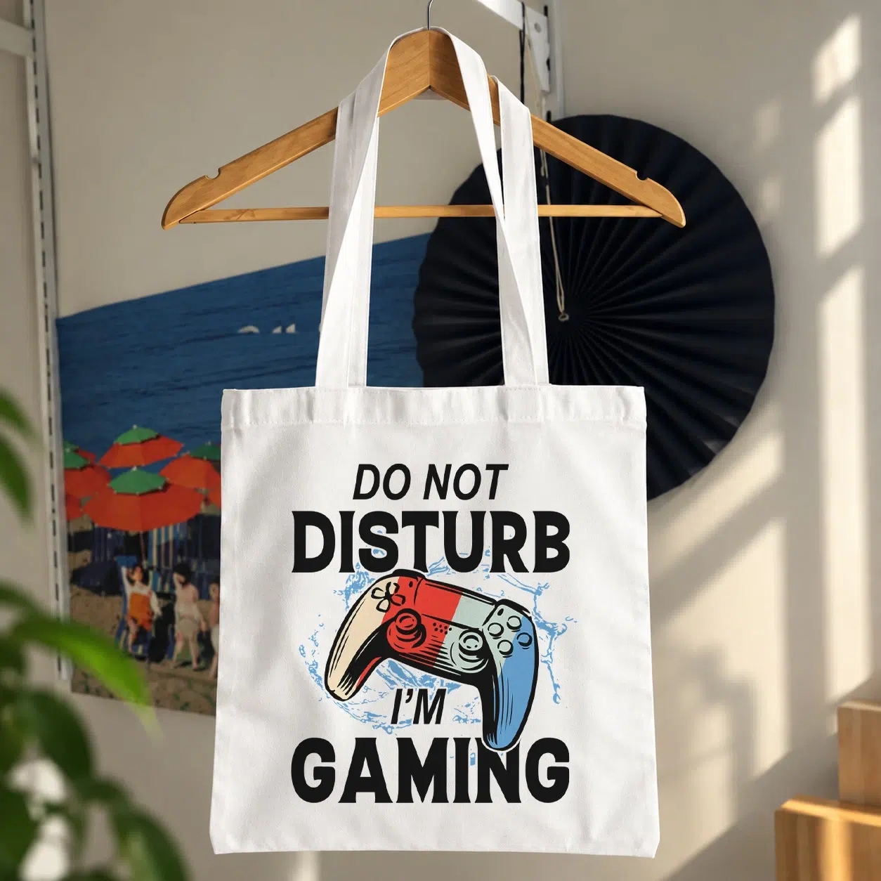 توت بگ دسته بازی طرح Do Not Disturb I'm Gaming