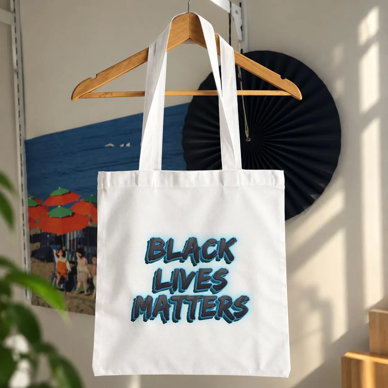 توت بگ نوشته Black Lives Matter