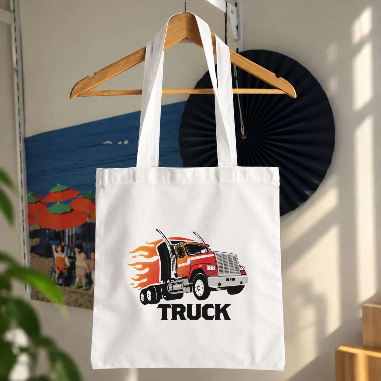 توت بگ کامیون آتشین طرح Truck