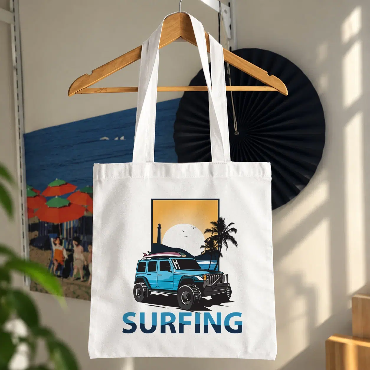 توت بگ ماشین طرح Surfing