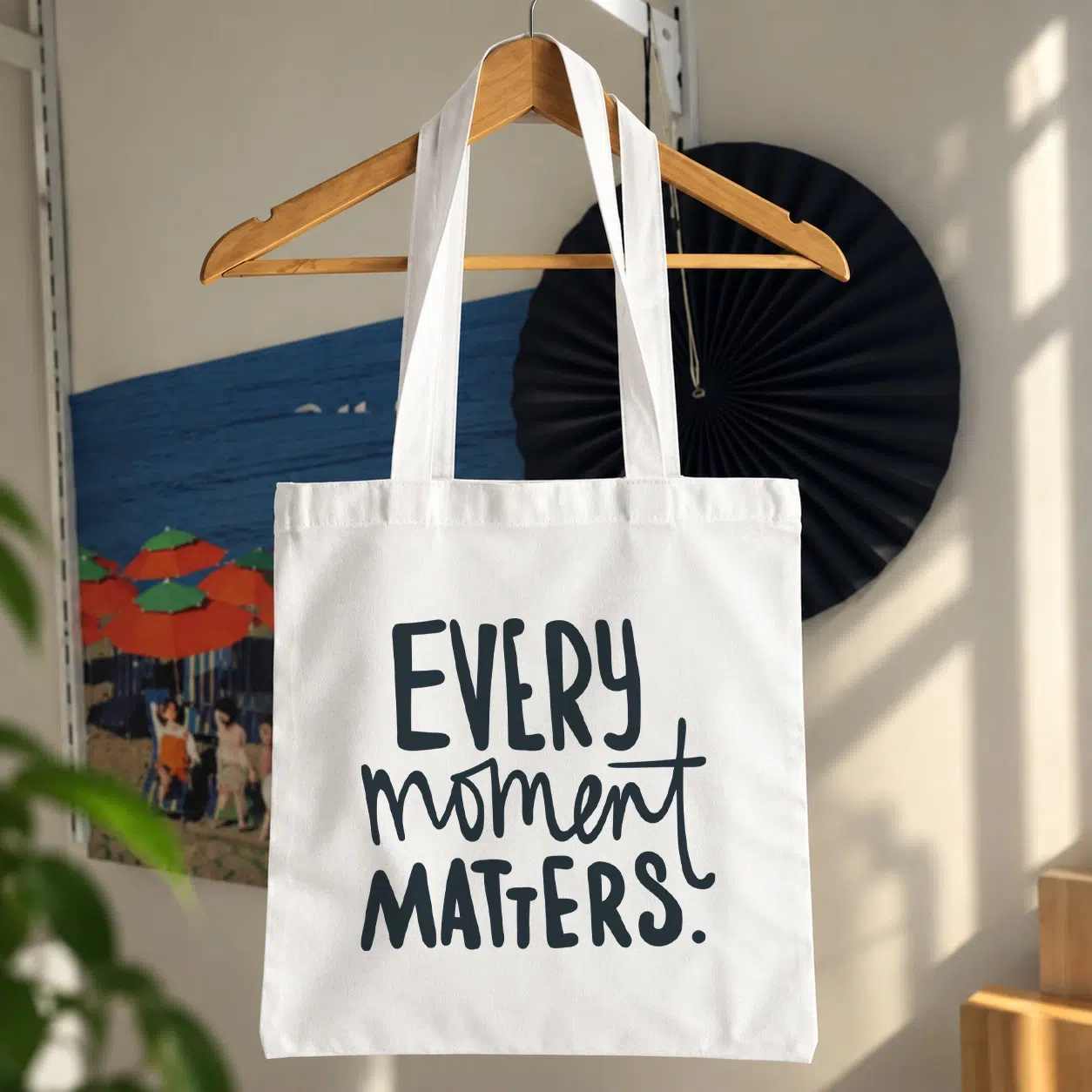 توت بگ تایپوگرافی Every Moment Matters
