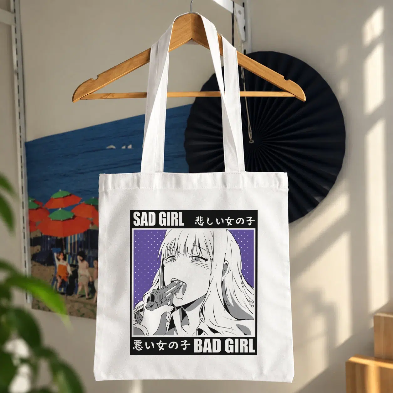 توت بگ انیمه طرح دختر غمگین (Sad Girl)