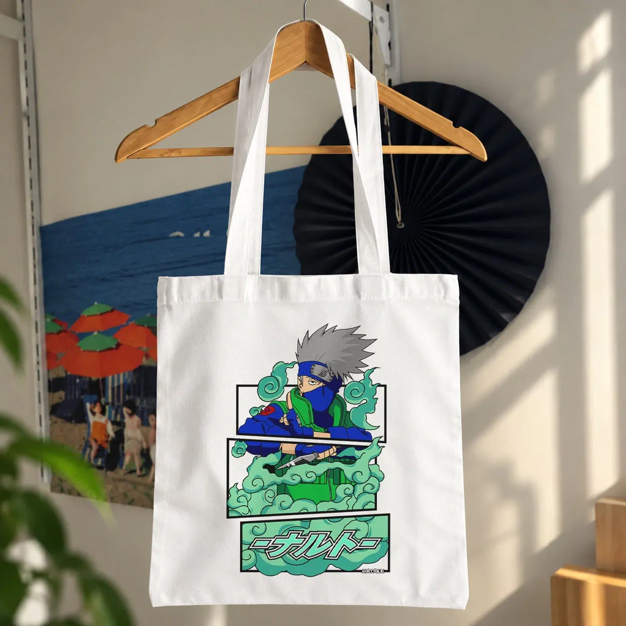 توت بگ انیمه ناروتو طرح کاکاشی (Kakashi)