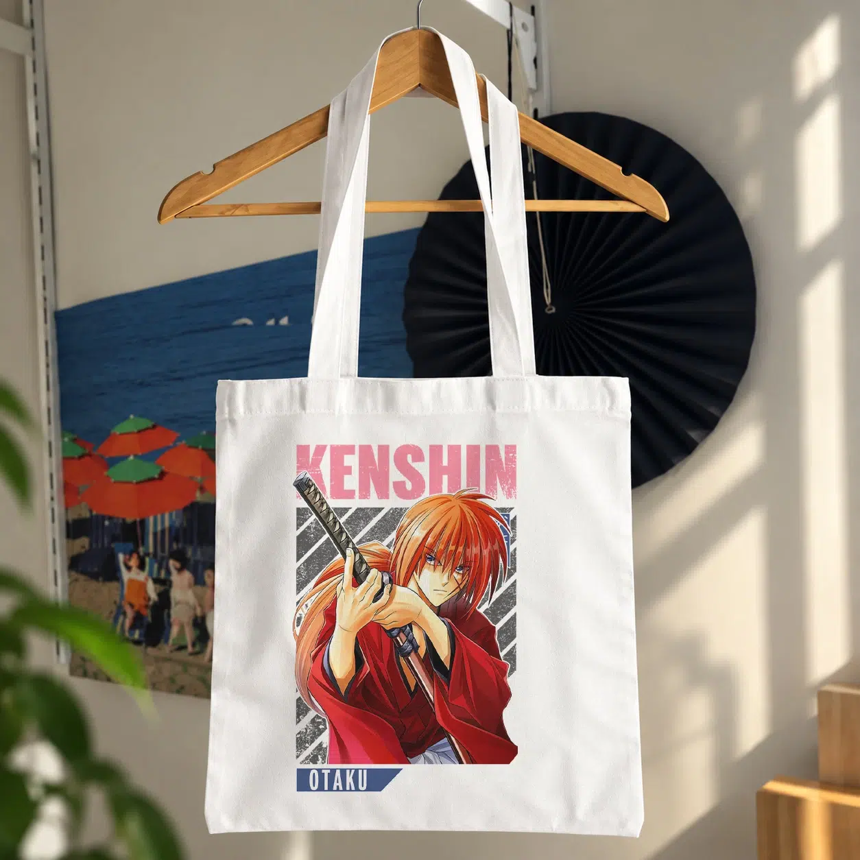 توت بگ انیمه روروونی کنشین طرح شمشیر‌به‌دست (Kenshin)