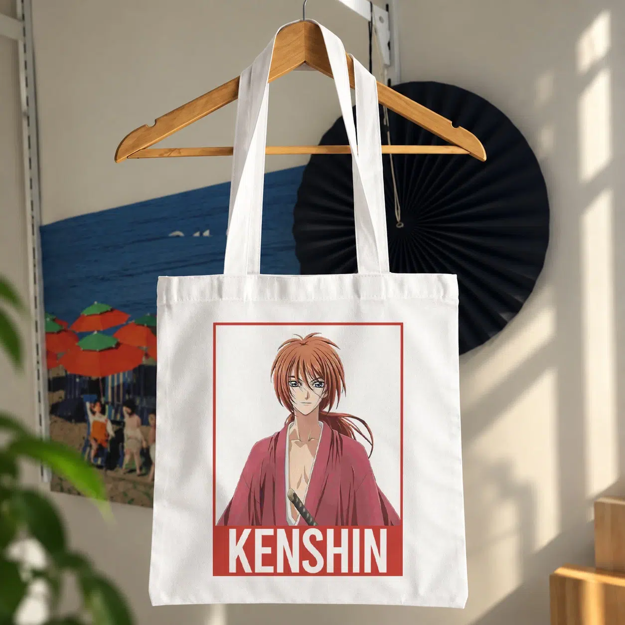 توت بگ انیمه روروونی کنشین طرح پرتره (Kenshin)