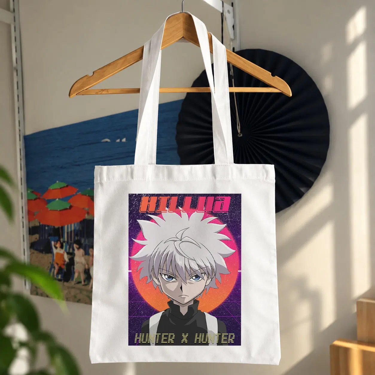 توت بگ انیمه هانتر ایکس هانتر طرح کیلوا بنفش (Killua)