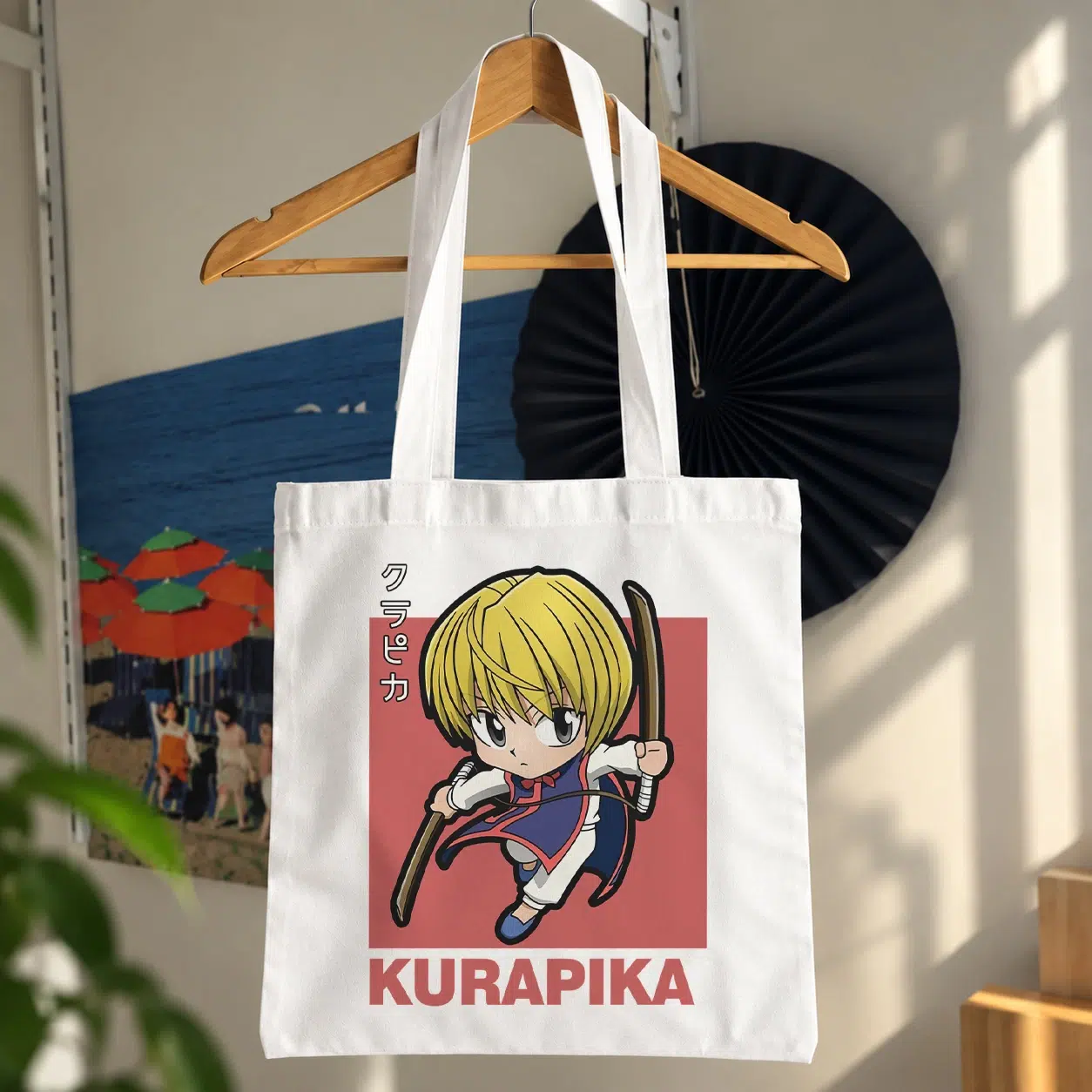 توت بگ انیمه هانتر ایکس هانتر طرح کوراپیکا کماندار قرمز (Kurapika)