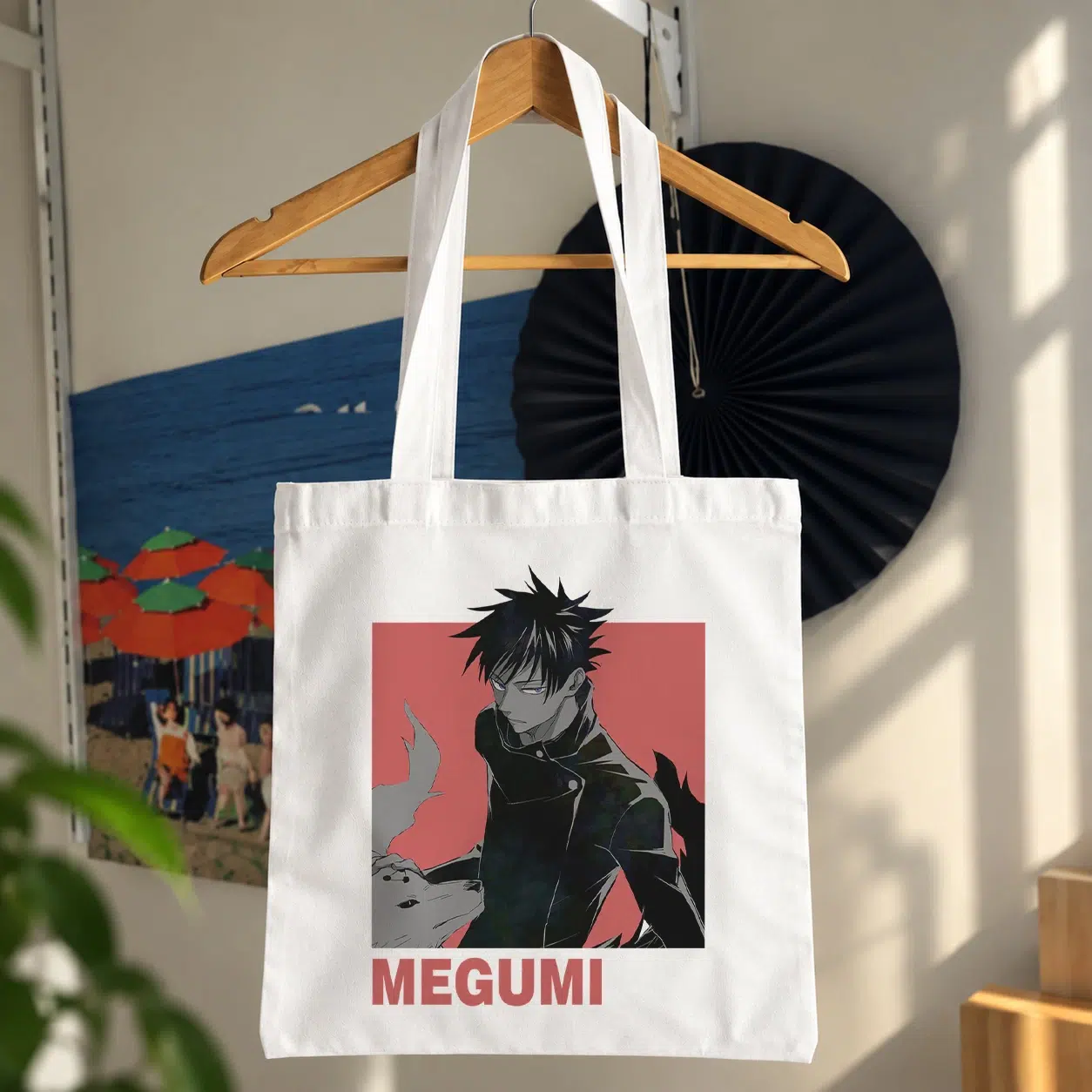 توت بگ انیمه جوجوتسو کایسن طرح مگومی فوشیگورو (Megumi)