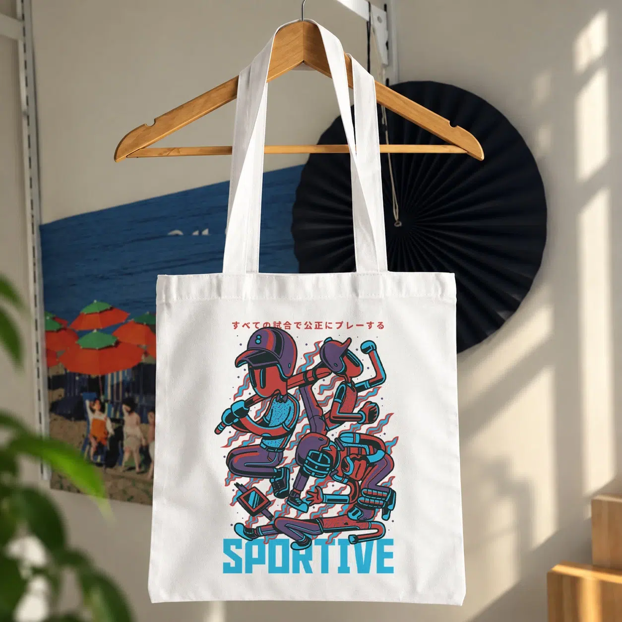 توت بگ ربات ورزشکار طرح کارتونی Sportive