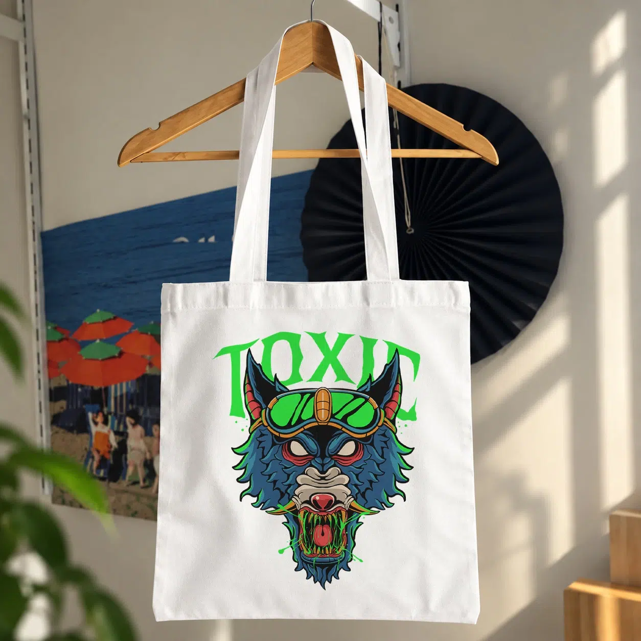 توت بگ گربه سامورایی طرح Toxic