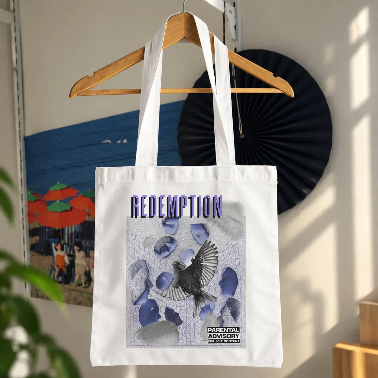 توت بگ پرنده و ماسک‌های شکسته طرح Redemption