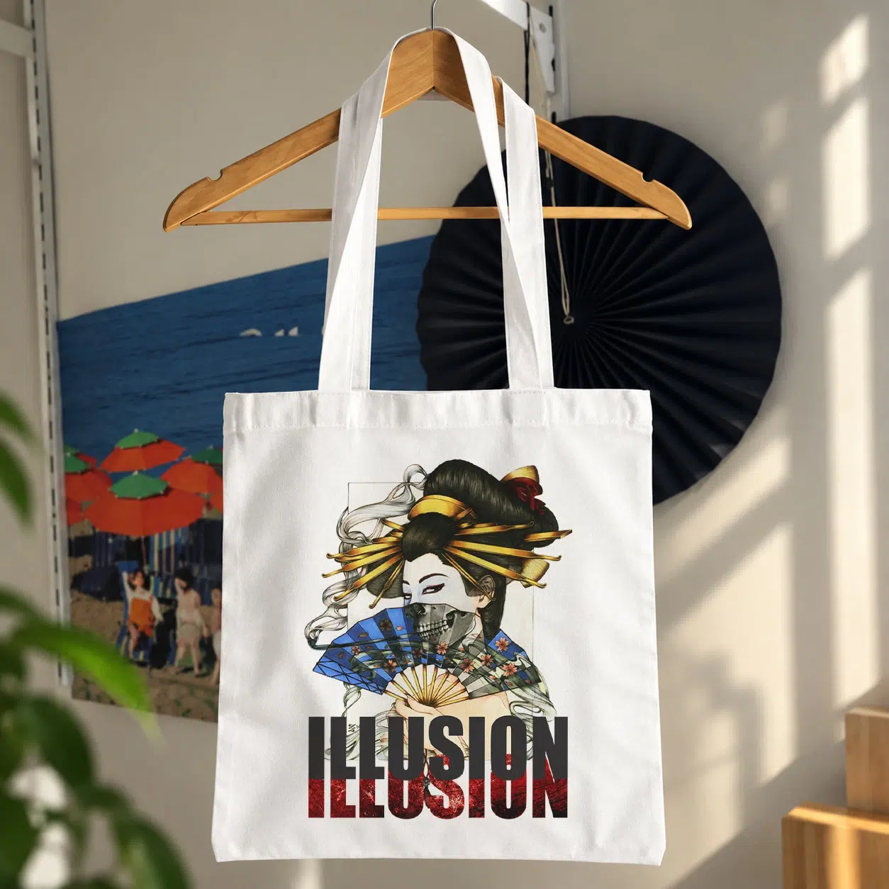 توت بگ گیشا ژاپنی طرح Illusion