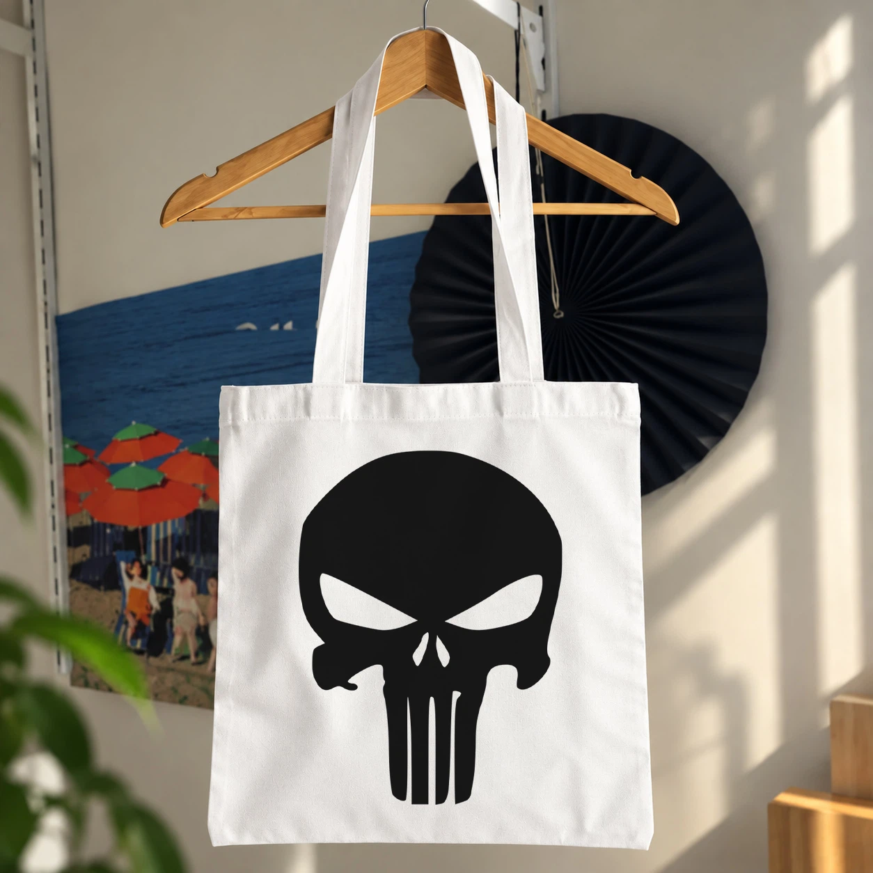 توت بگ جمجمه طرح لوگوی پانیشر (Punisher)