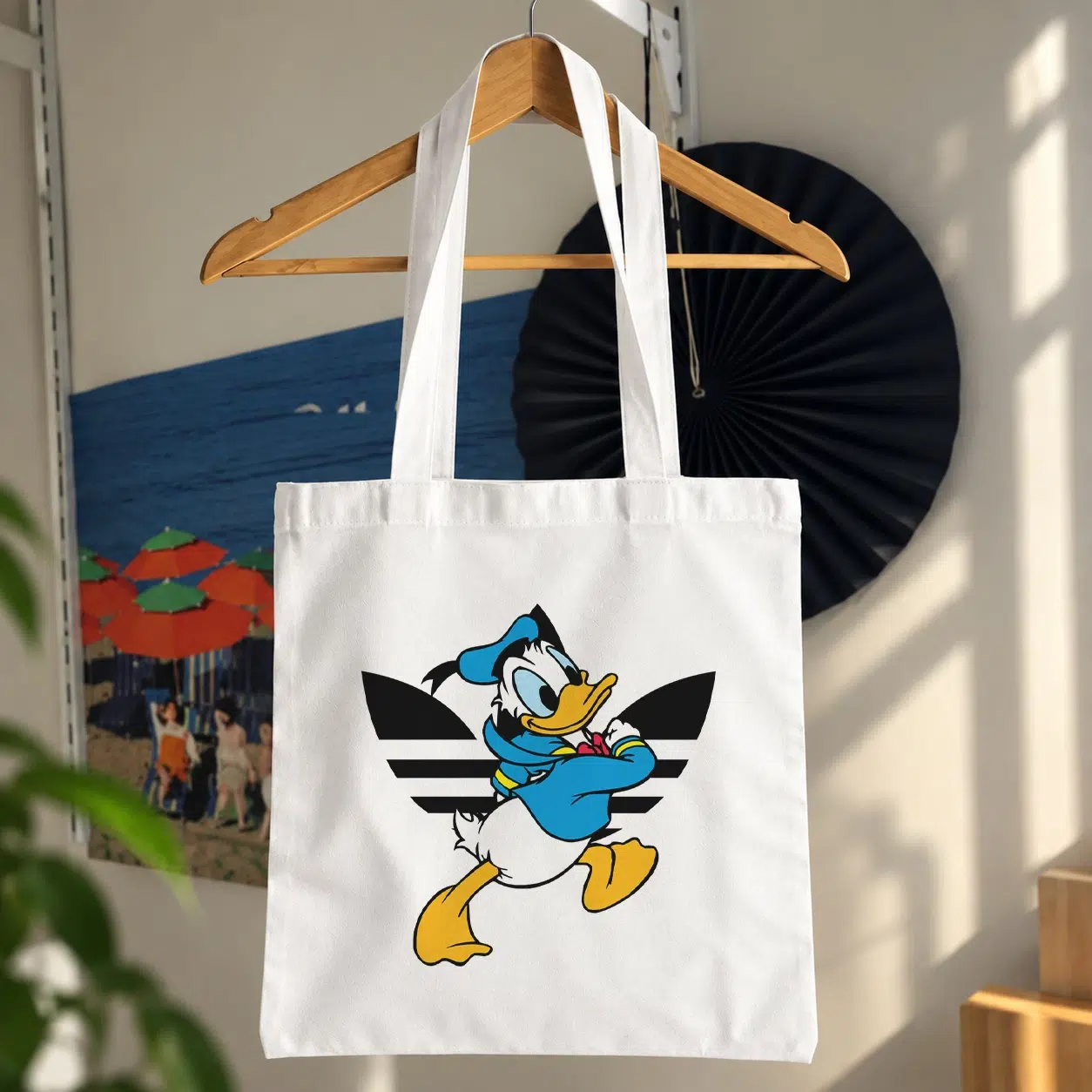 توت بگ دونالد داک طرح آدیداس کارتونی (Donald Duck)