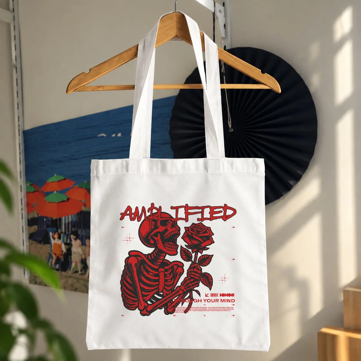 توت بگ اسکلت طرح Amplified Push Your Mind