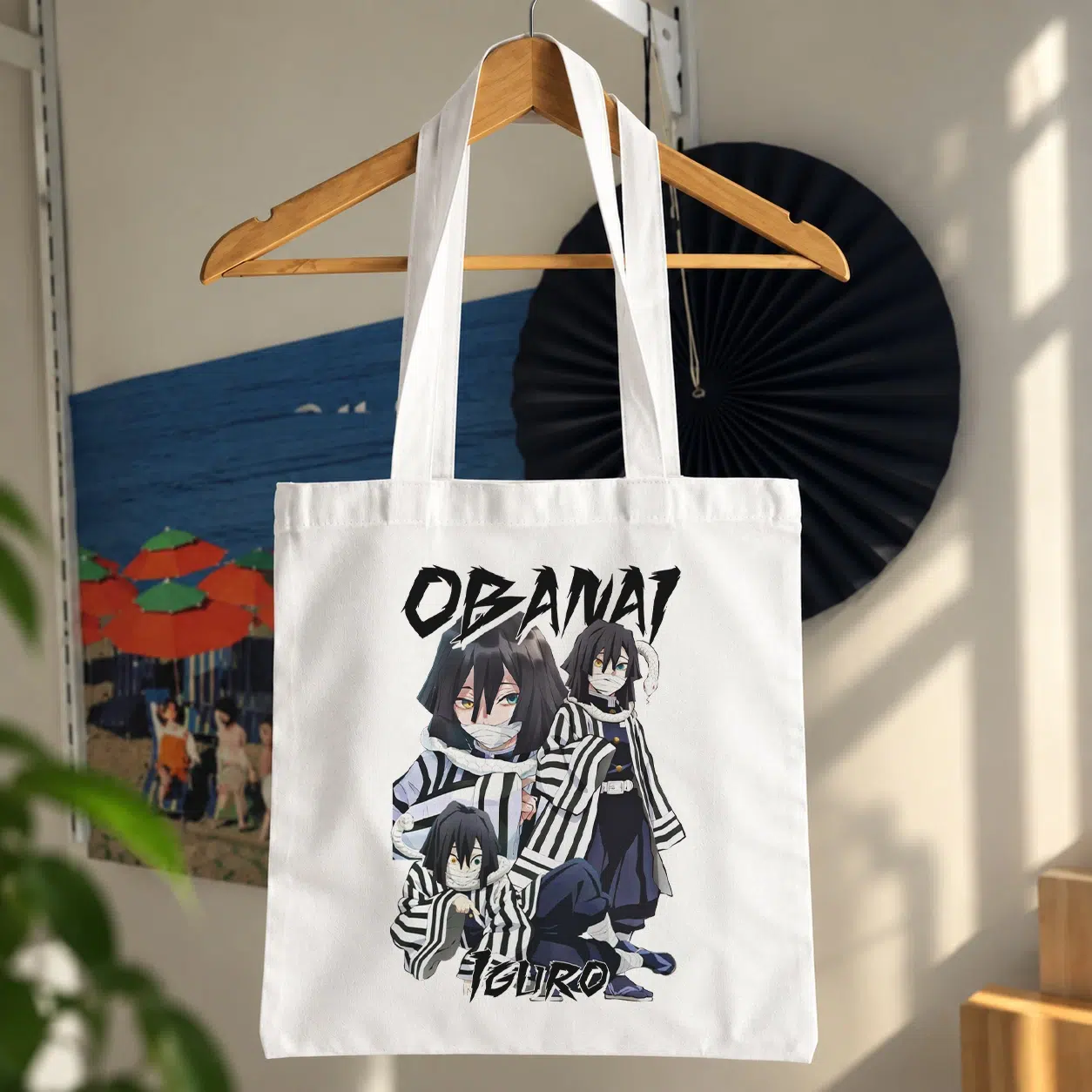 توت بگ انیمه شیطان‌کش طرح اوبانای ایگورو (Obanai Iguro)