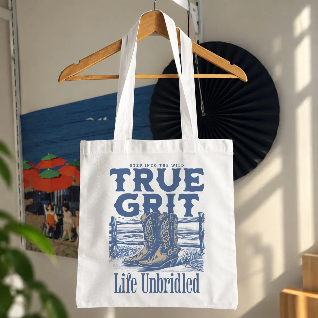 توت بگ وسترن طرح چکمه و نوشته True Grit