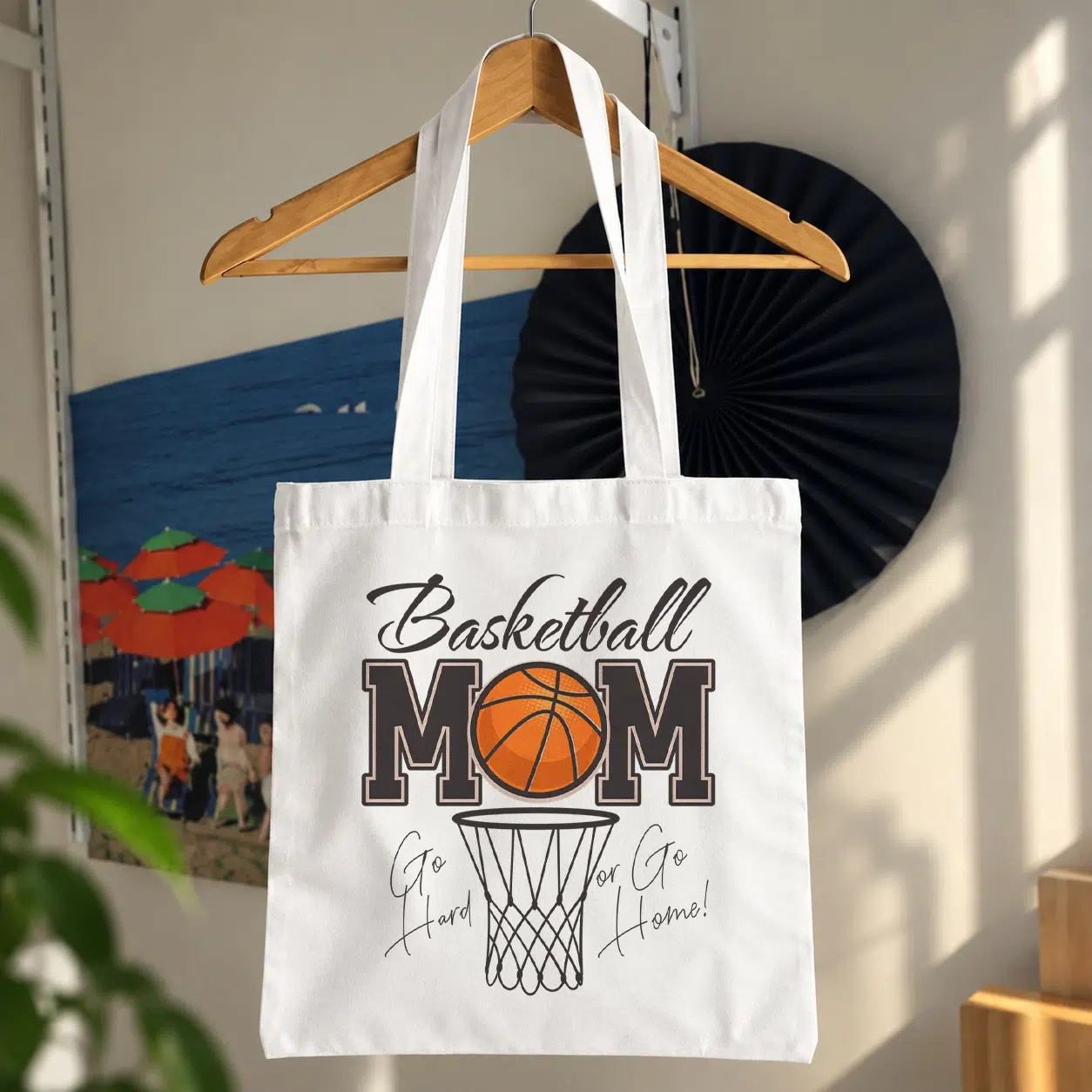 توت بگ مادر بسکتبالی طرح Basketball Mom