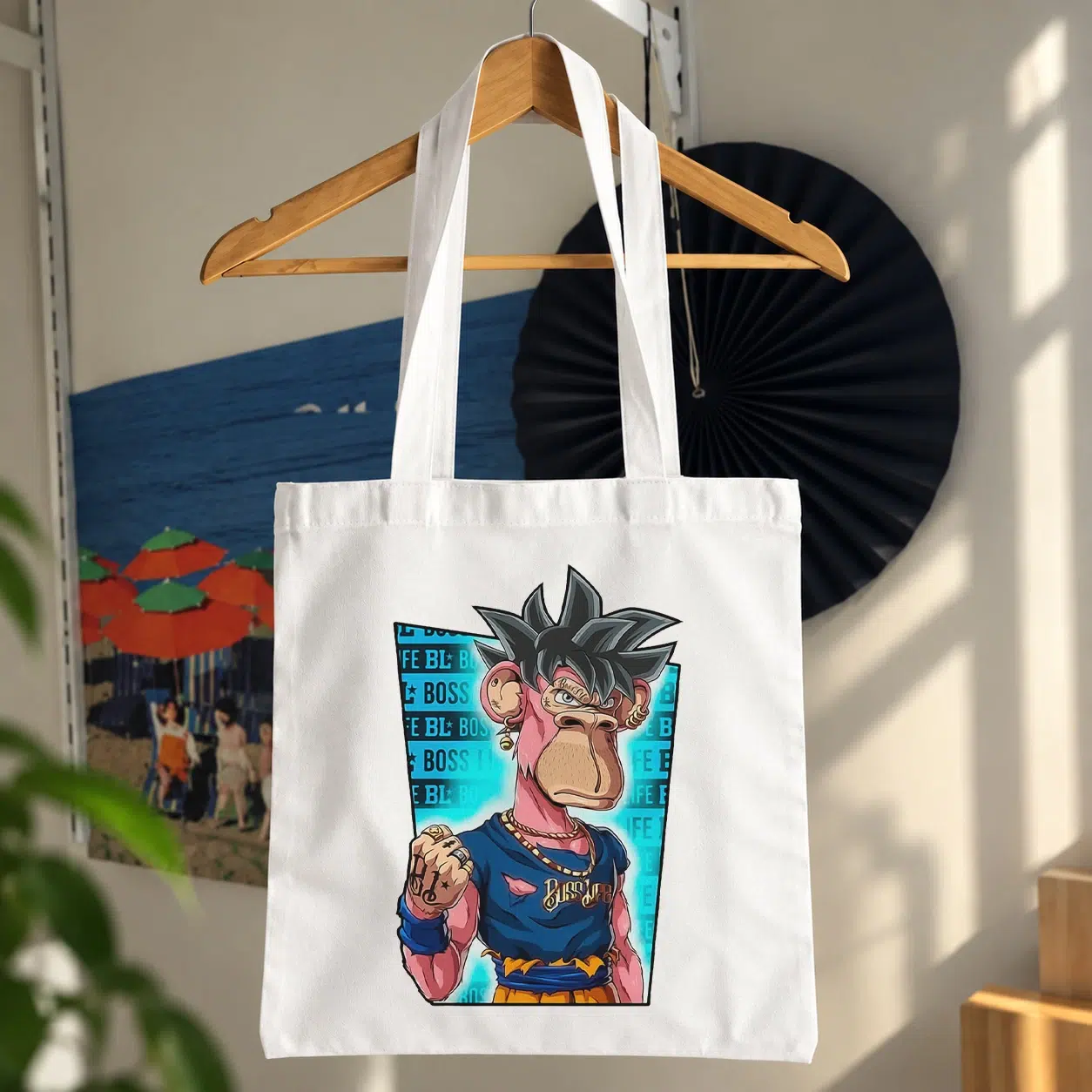 توت بگ میمون طرح گوکو (Monkey Goku)